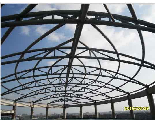 福鼎中煤朔州宾馆管桁架工程