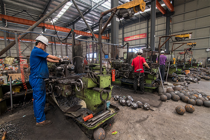 福鼎网架配件车间